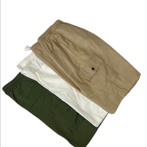 Mens Cotton Cargo Shorts - Picture 7 of 7